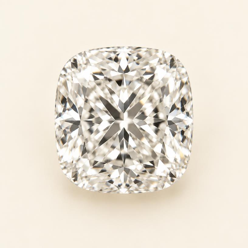 Cushion cut diamond