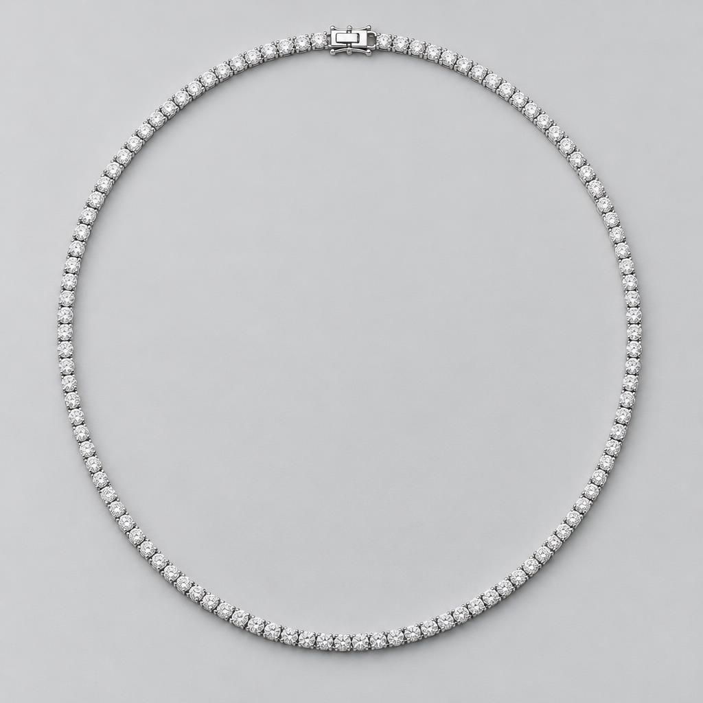 Diamond collier necklace